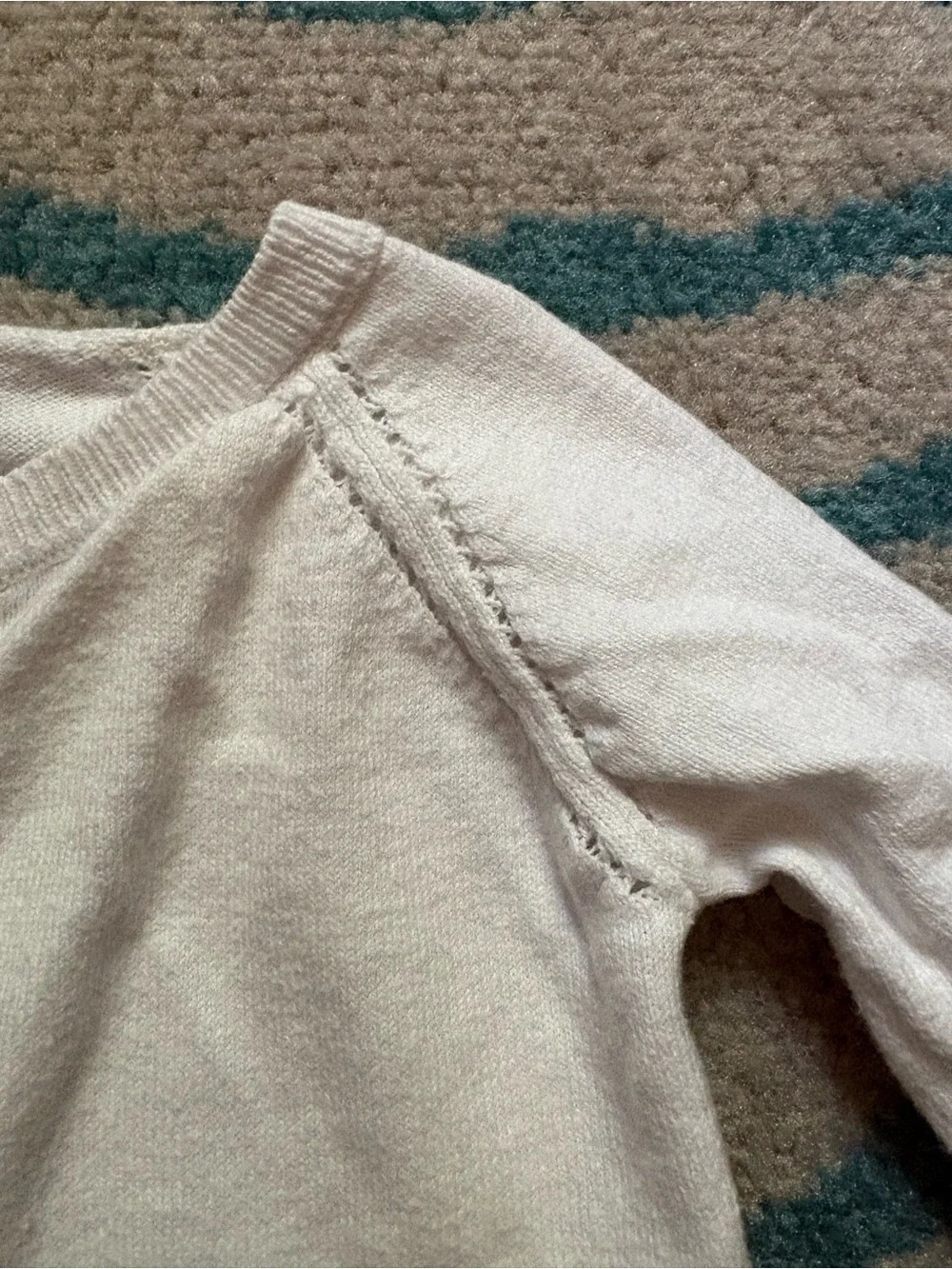 Carter’s White Button Up Cardigan 24 Months